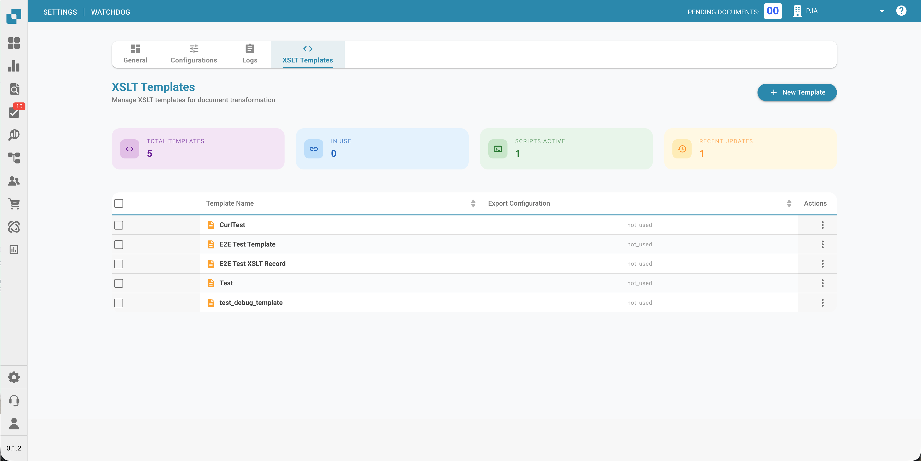 Mapowanie BOD WatchDog